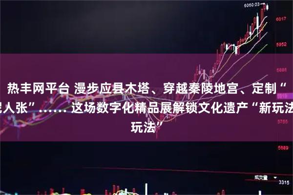 热丰网平台 漫步应县木塔、穿越秦陵地宫、定制“泥人张”…… 这场数字化精品展解锁文化遗产“新玩法”